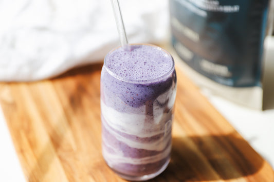 Blueberry Cloud Protein Smoothie